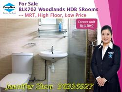 Blk 702 Woodlands Drive 40 (Woodlands), HDB 5 Rooms #138413712